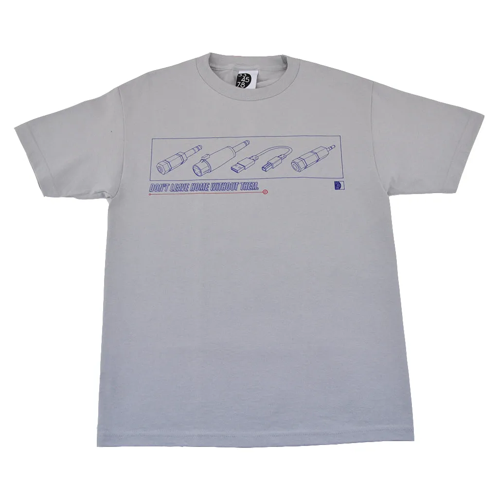 Mens Ongaku Arsenal T-Shirt Silver