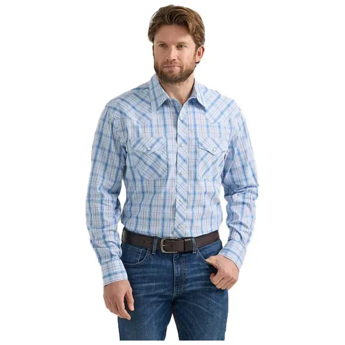 Men's Wrangler 20X Competition Advanced Comfort Long Sleeve Western Snap Shirt 112352250