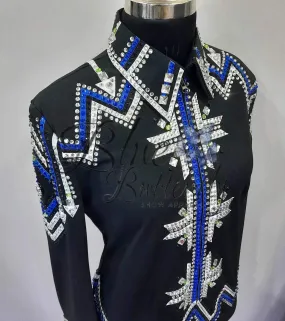 Navy Western Show Jacket