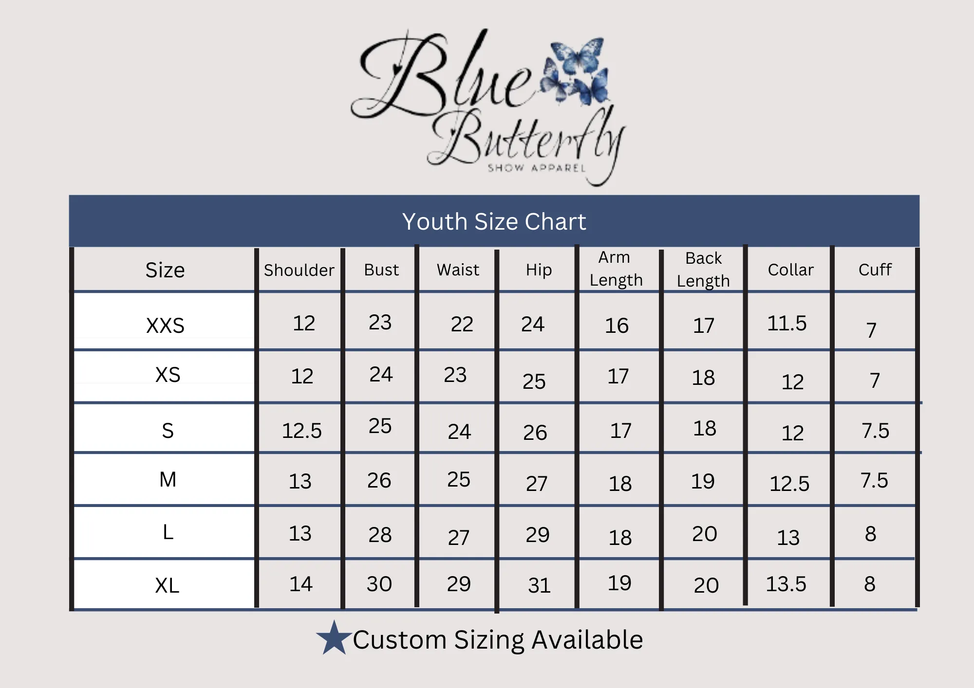Navy Western Show Jacket