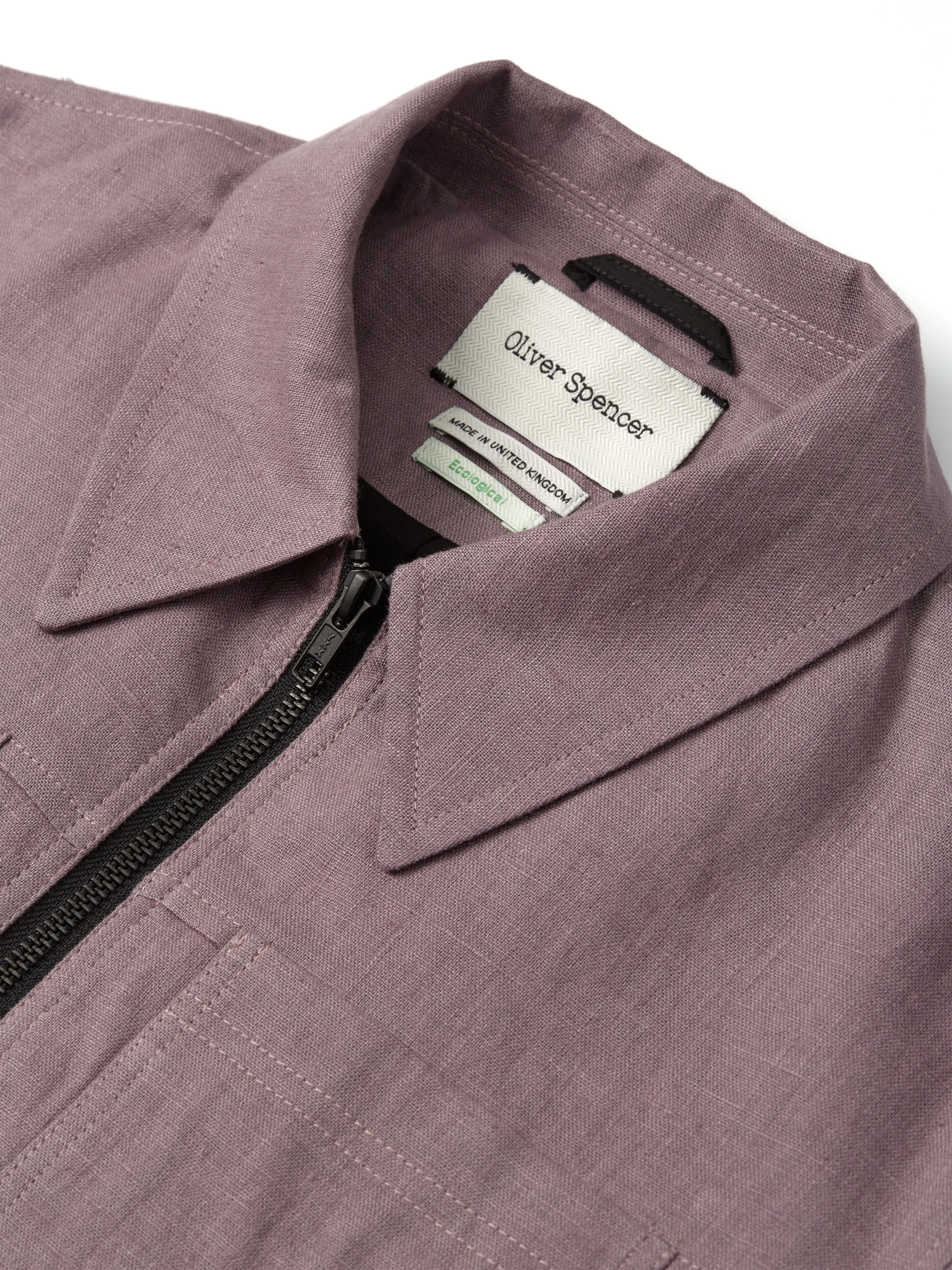 Coney Mauve Norton Jacket - Optimize by including necessary modifiers and translate back to English.