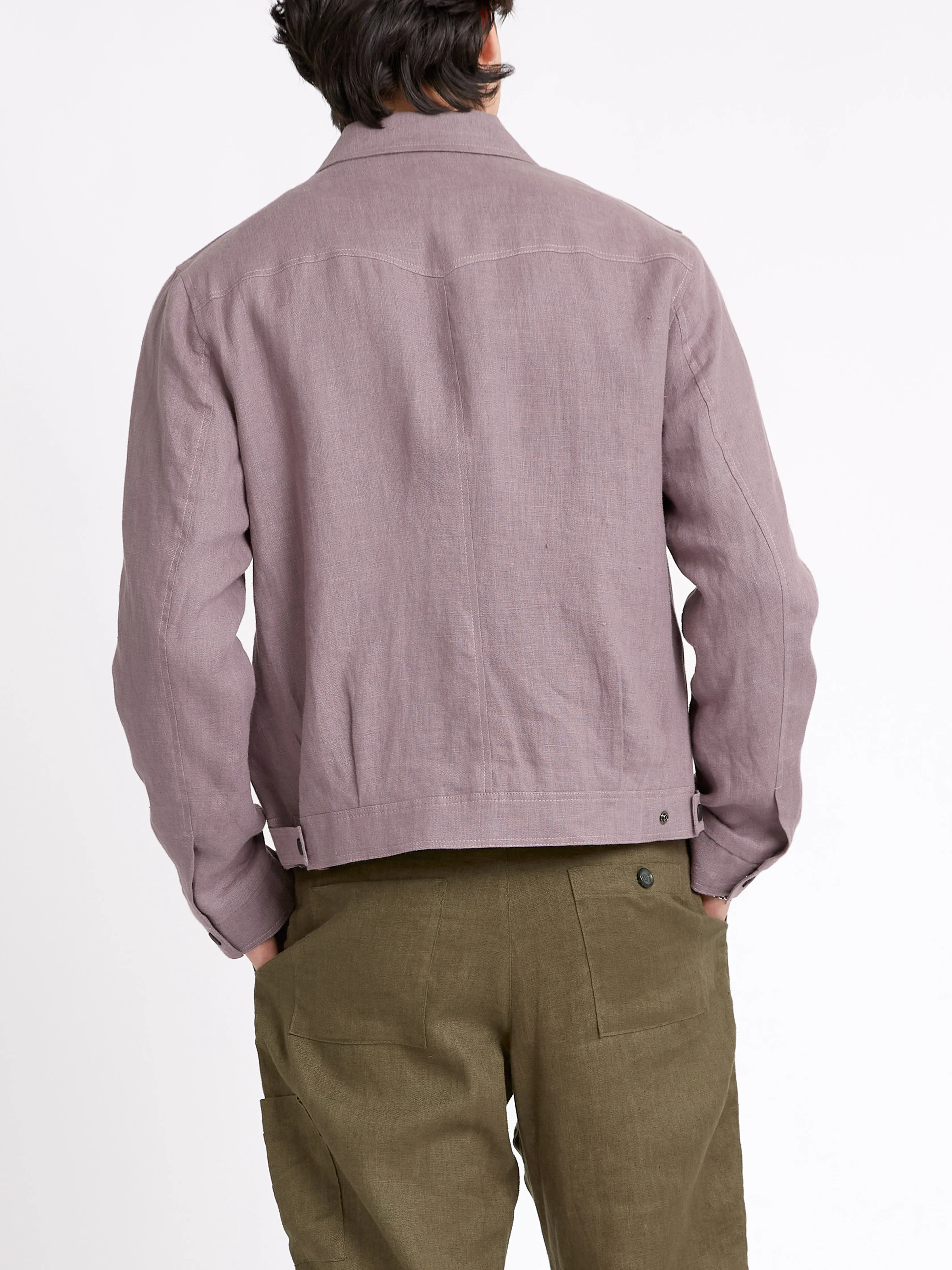 Coney Mauve Norton Jacket - Optimize by including necessary modifiers and translate back to English.