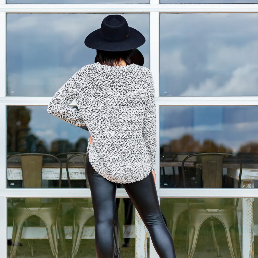 One And Only Black Star Sweater