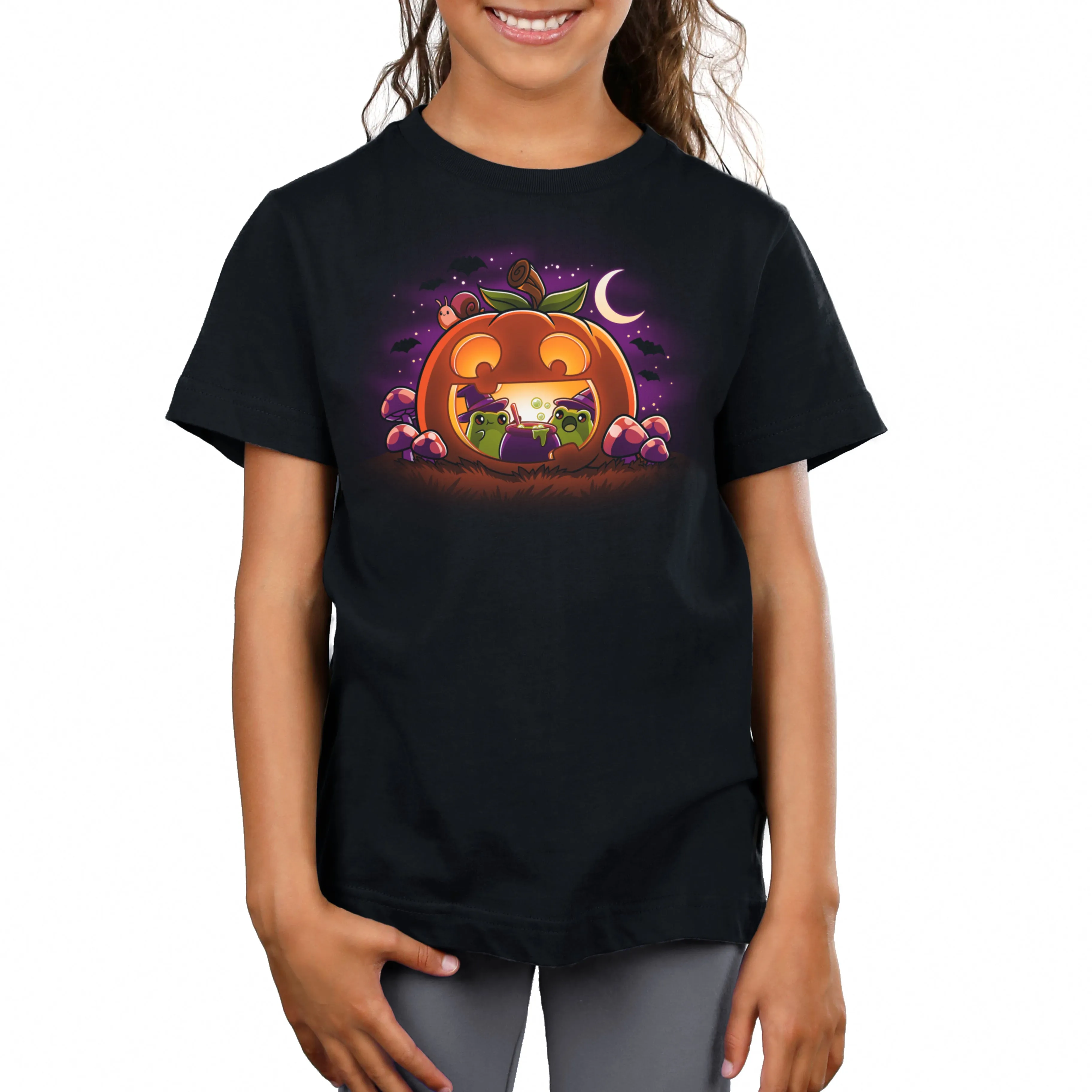 Pumpkin Frog Witches