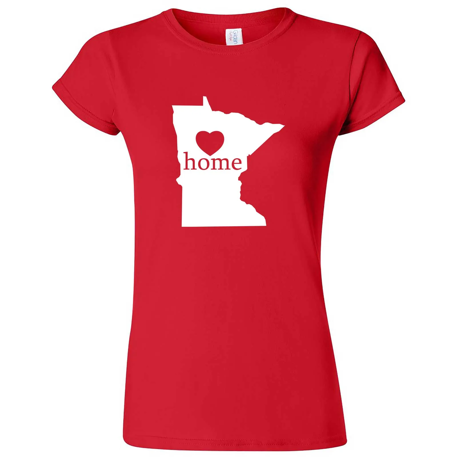 "Minnesota Home State Pride" women's t-shirt
