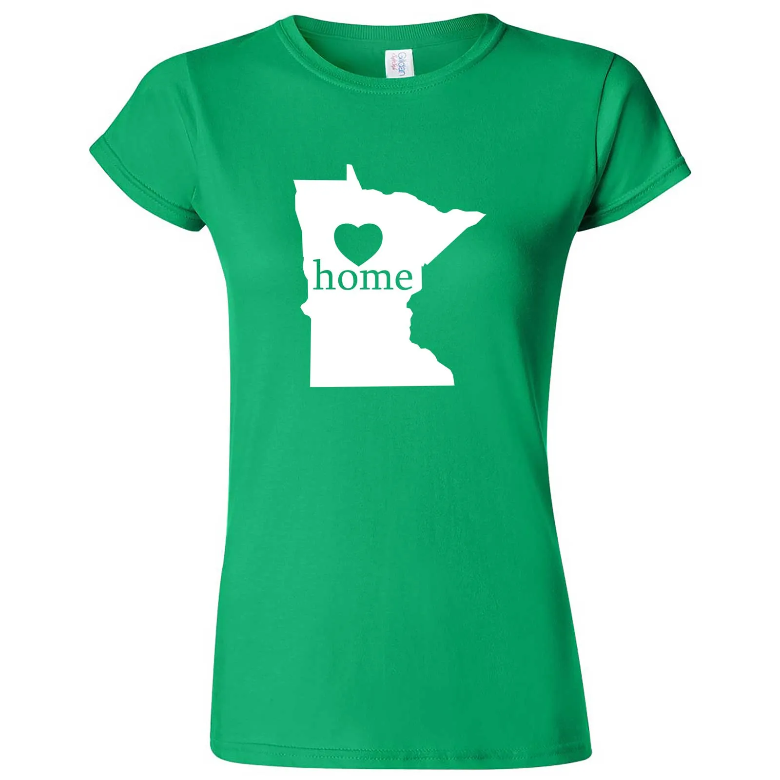 "Minnesota Home State Pride" women's t-shirt