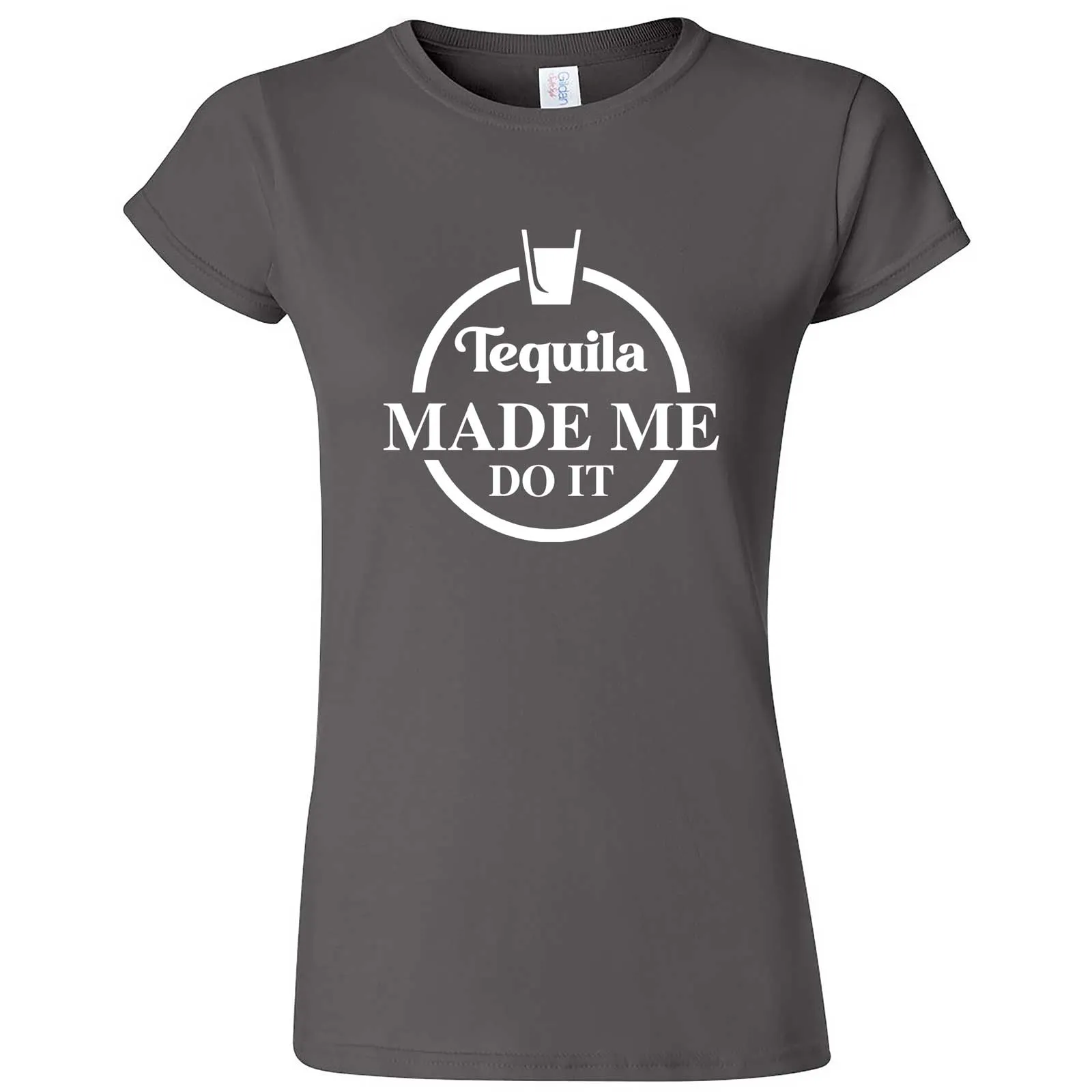 "Tequila Made Me Do It" women's t-shirt