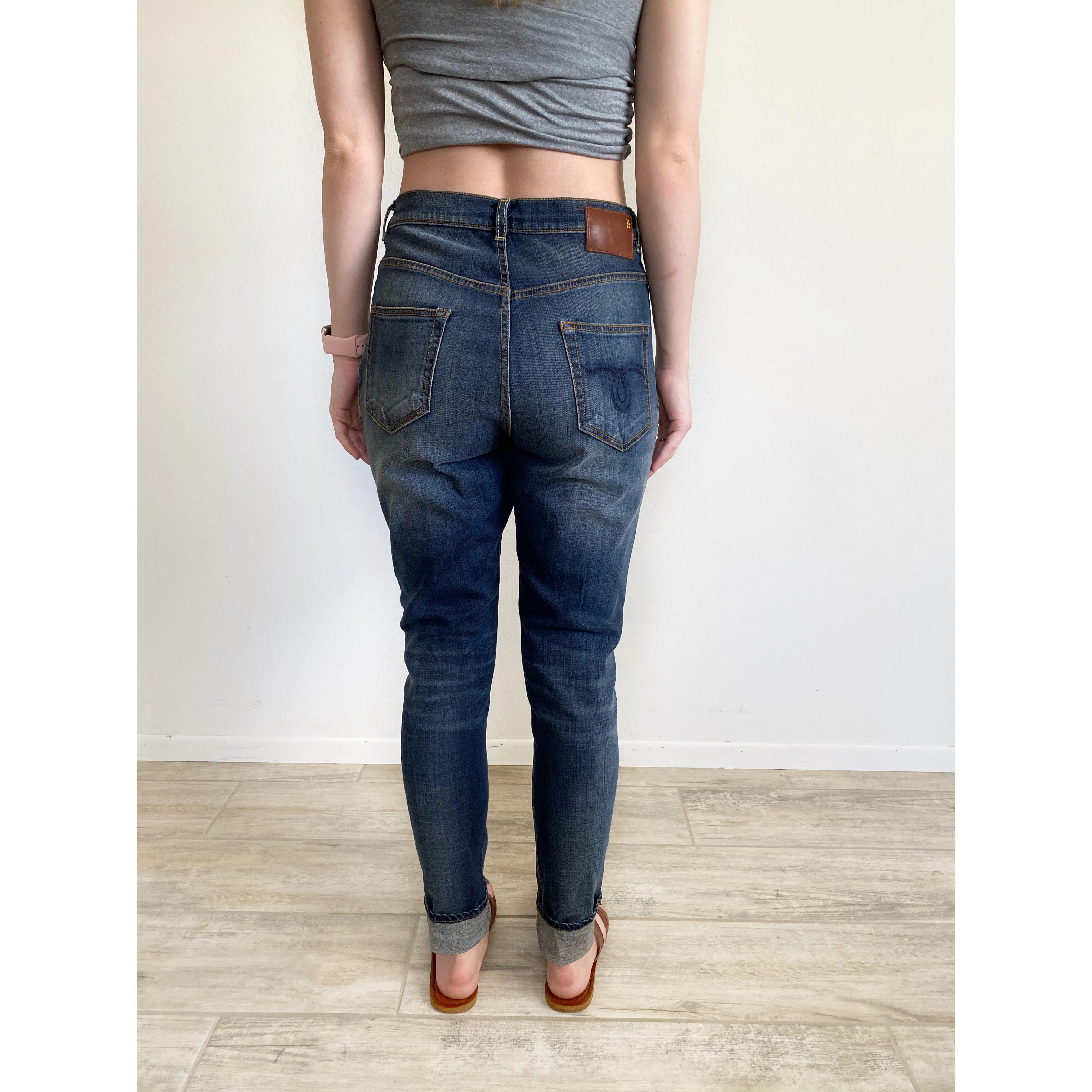 R13 Cross Over Skinny Jeans 26