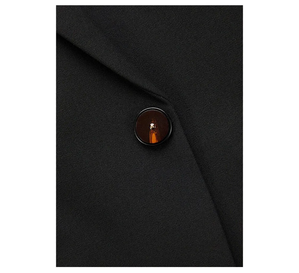Suit Men's Three Piece Suit Korean Formal Light Mature Wind Black Men's Suit