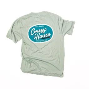 Teal Crazy House Specialty T-Shirt