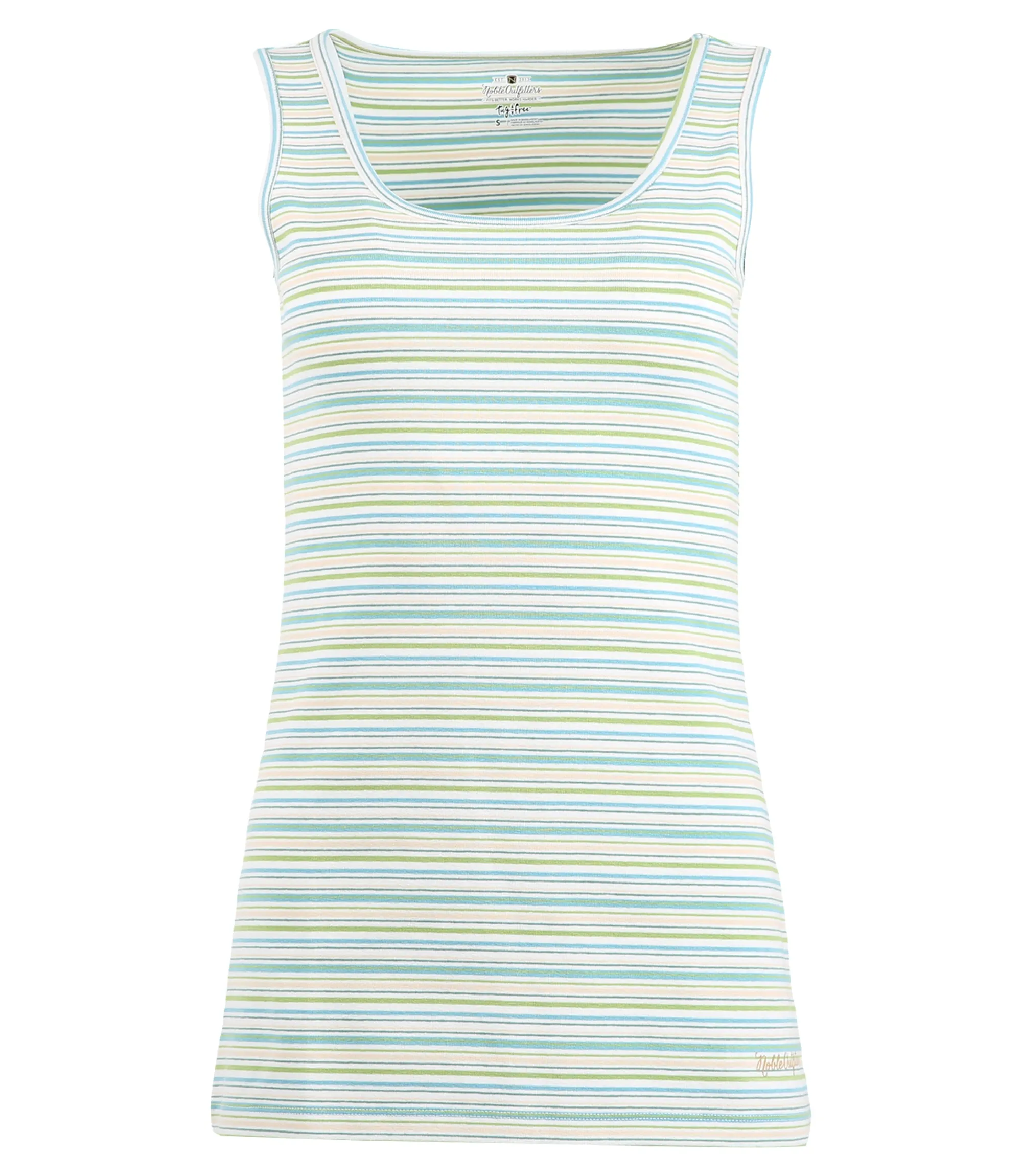 Tug-Free™ Striped Tank