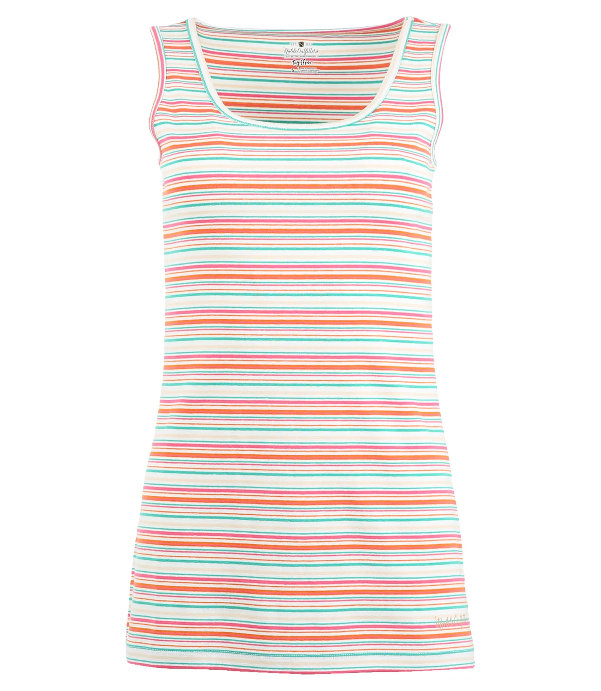 Tug-Free™ Striped Tank