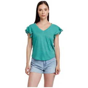 Women's Another Love V Neck Tee VCKN1701MWT