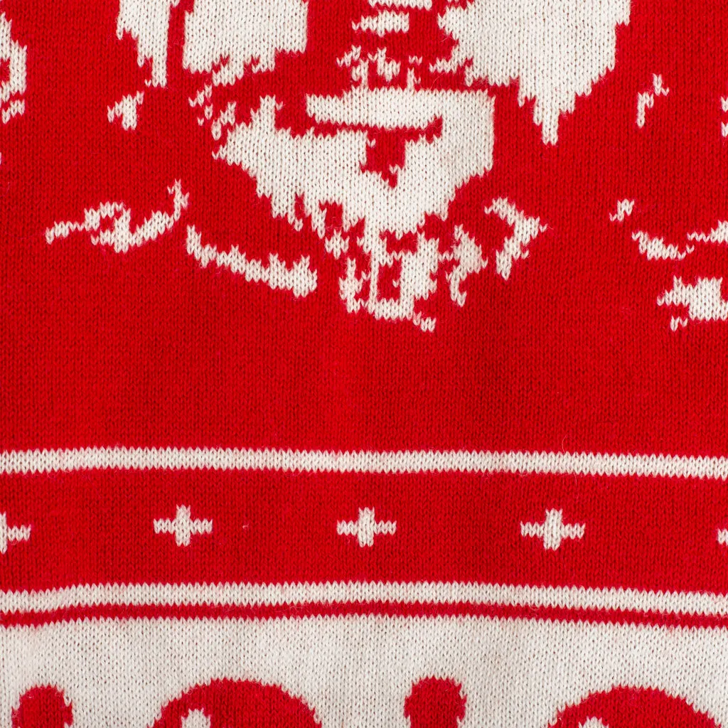 Women's The Big Lebowski The Dude Abides Ugly Christmas Sweater