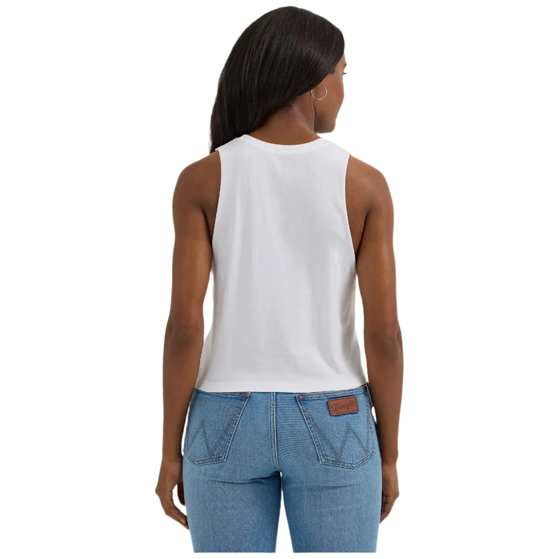 Women's Wrangler Festival Crop Graphic Tank 112361879